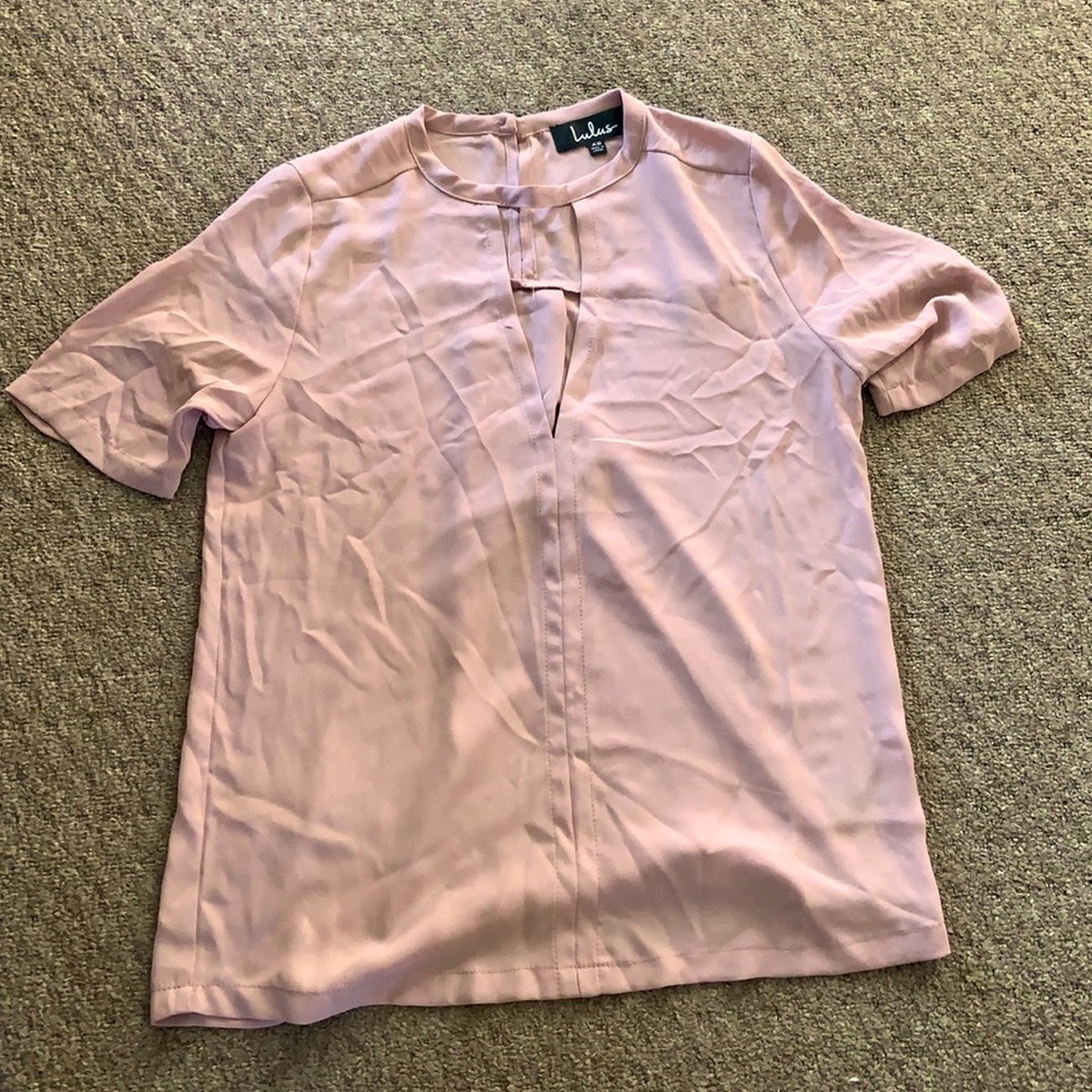 Lulu’s Blush Blouse